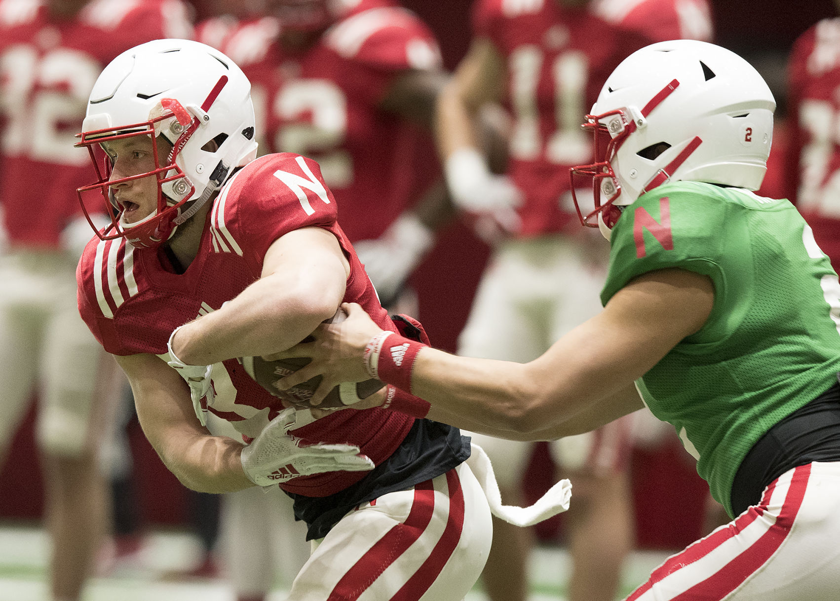 Spring football practice, 3.11.2019